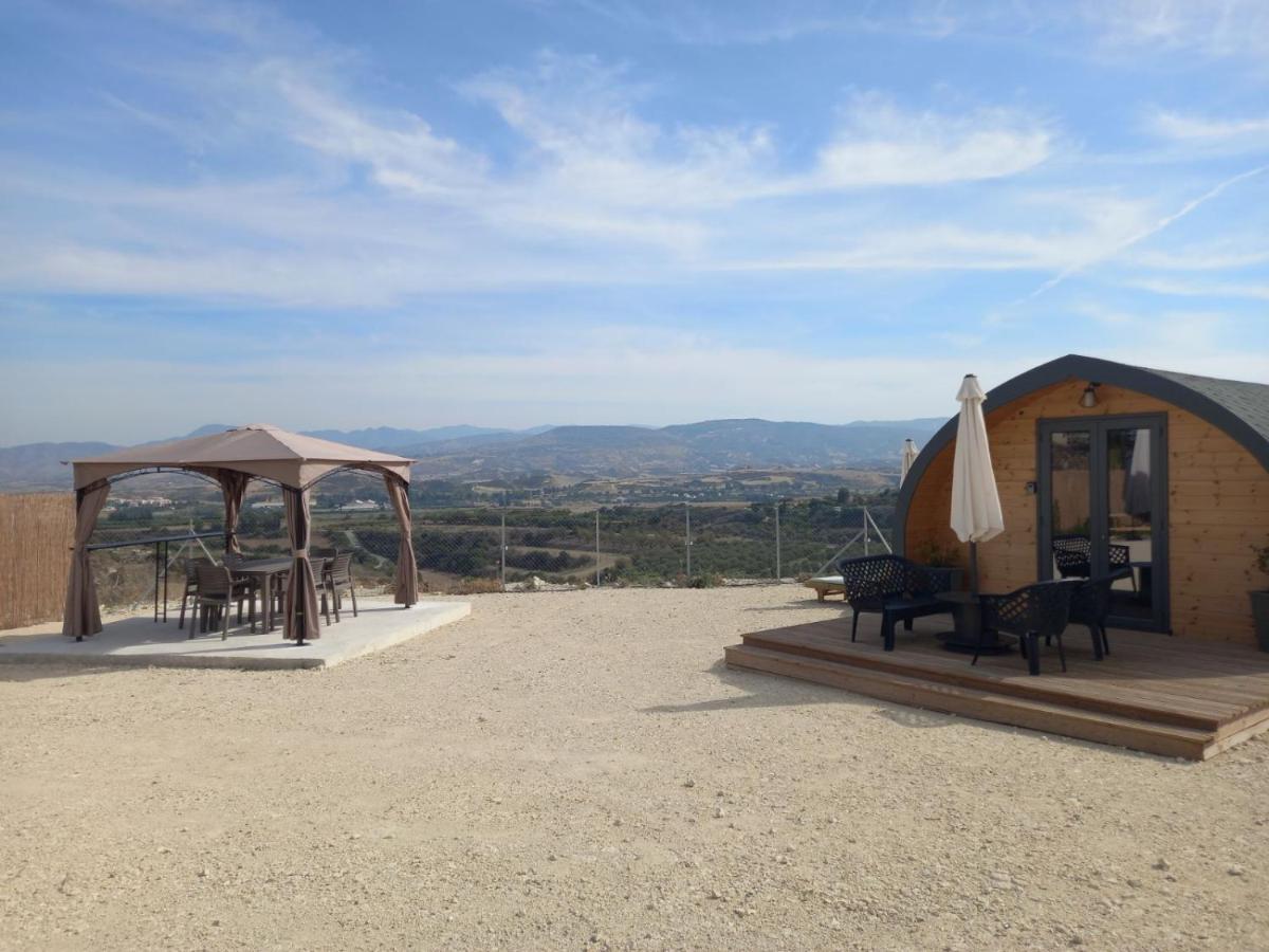 Glamping Pod Otel Prodromi Dış mekan fotoğraf