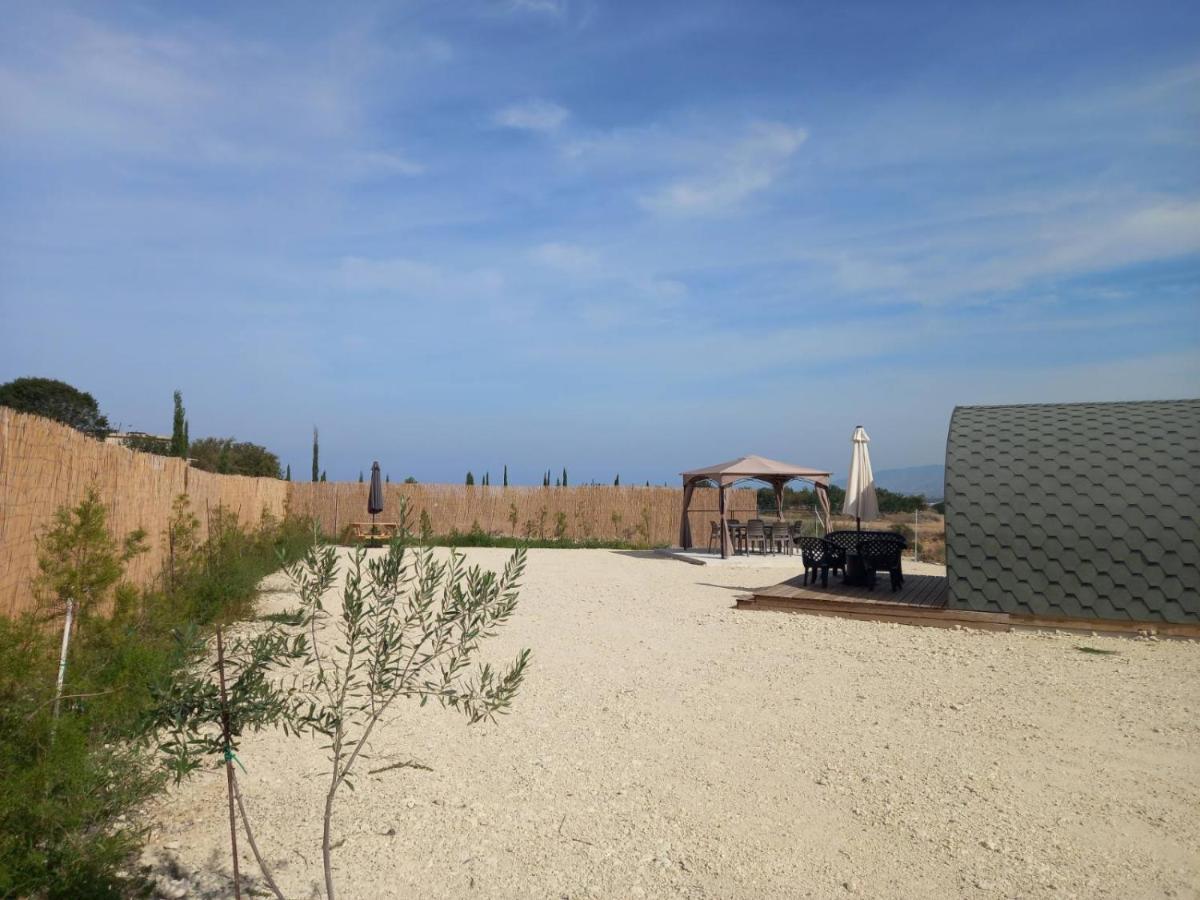 Glamping Pod Otel Prodromi Dış mekan fotoğraf